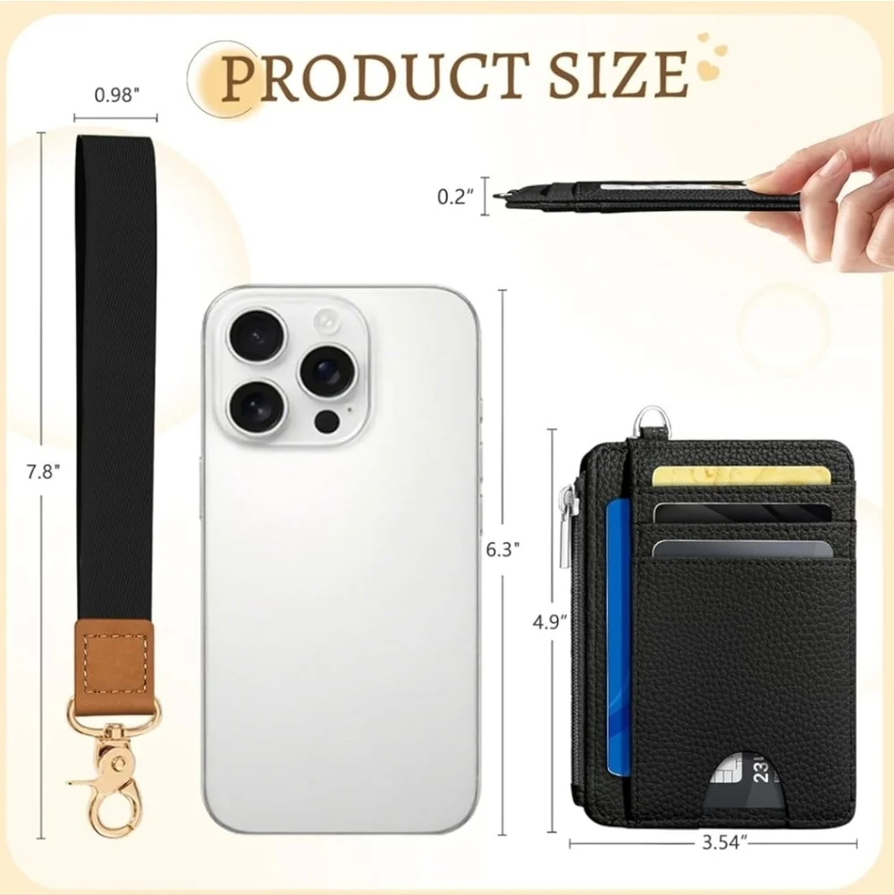 Black and White Cell Phone Accessory Set